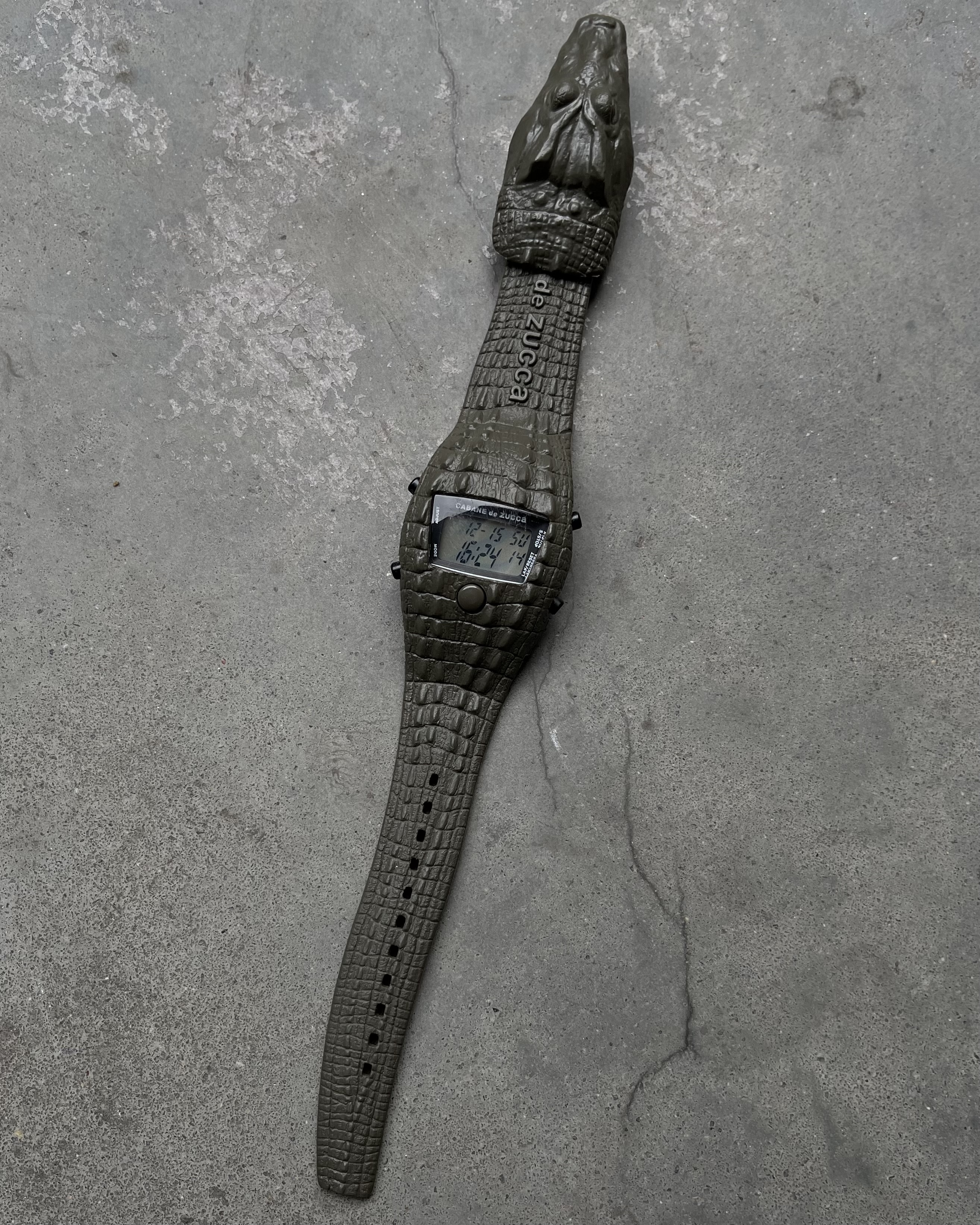 CABANE de ZUCCa CLOC DILE SAFARI ZOO VINTAGE WATCH serial no