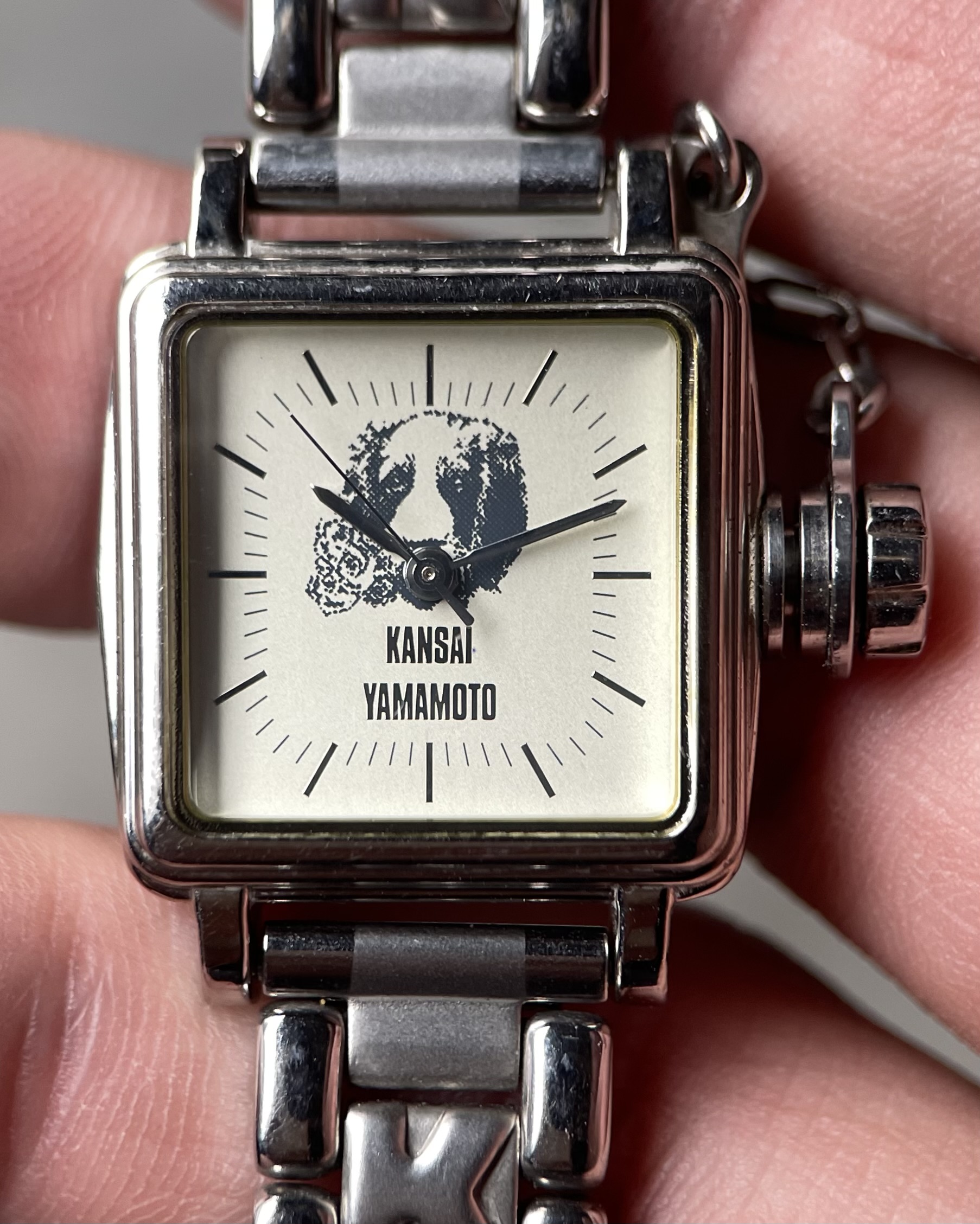 KANSAI YAMAMOTO “ DOG “ SQUARE FACE VINTAGE WATCH | Artizen Store