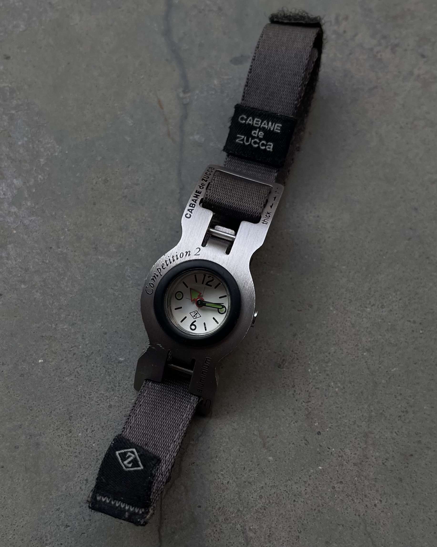 CABANE de ZUCCa COMPETITION 2 VINTAGE QUARTZ WATCH | Artizen Store