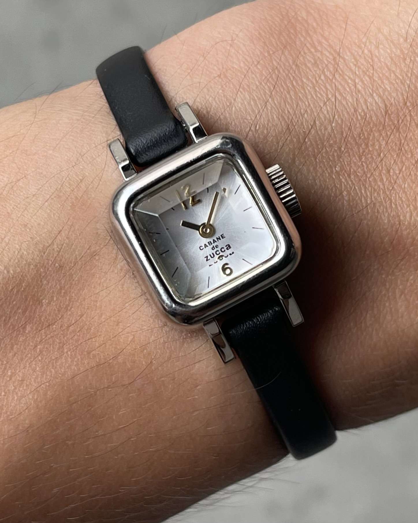 CABANE de ZUCCa CARAMEL VINTAGE QUARTZ WATCH | Artizen Store