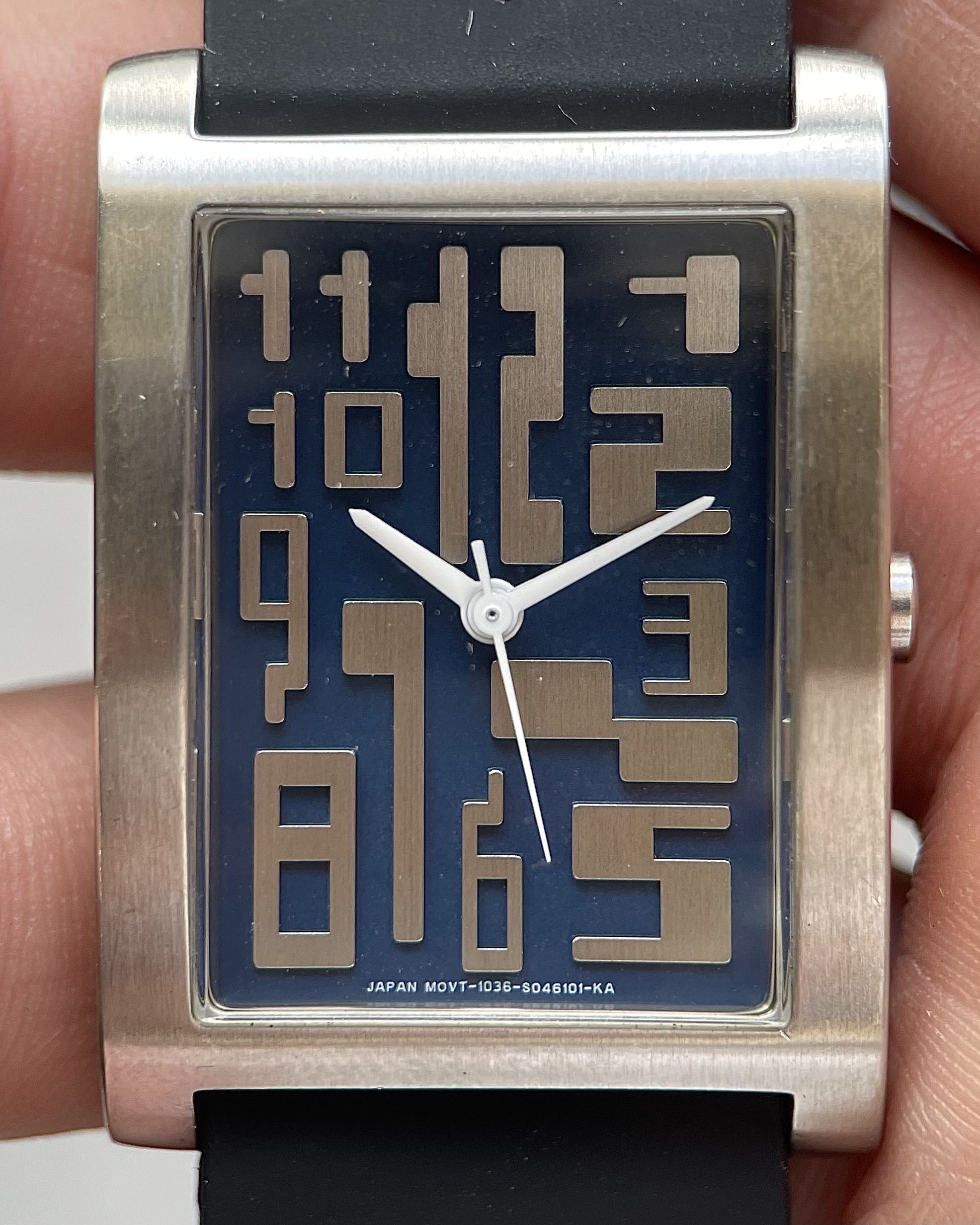 時計 Jean Paul Gaultier watch archive y2k JEAN PAUL GAULTIER MATRIX NUMERAL VINTAGE QUARTZ WATCH