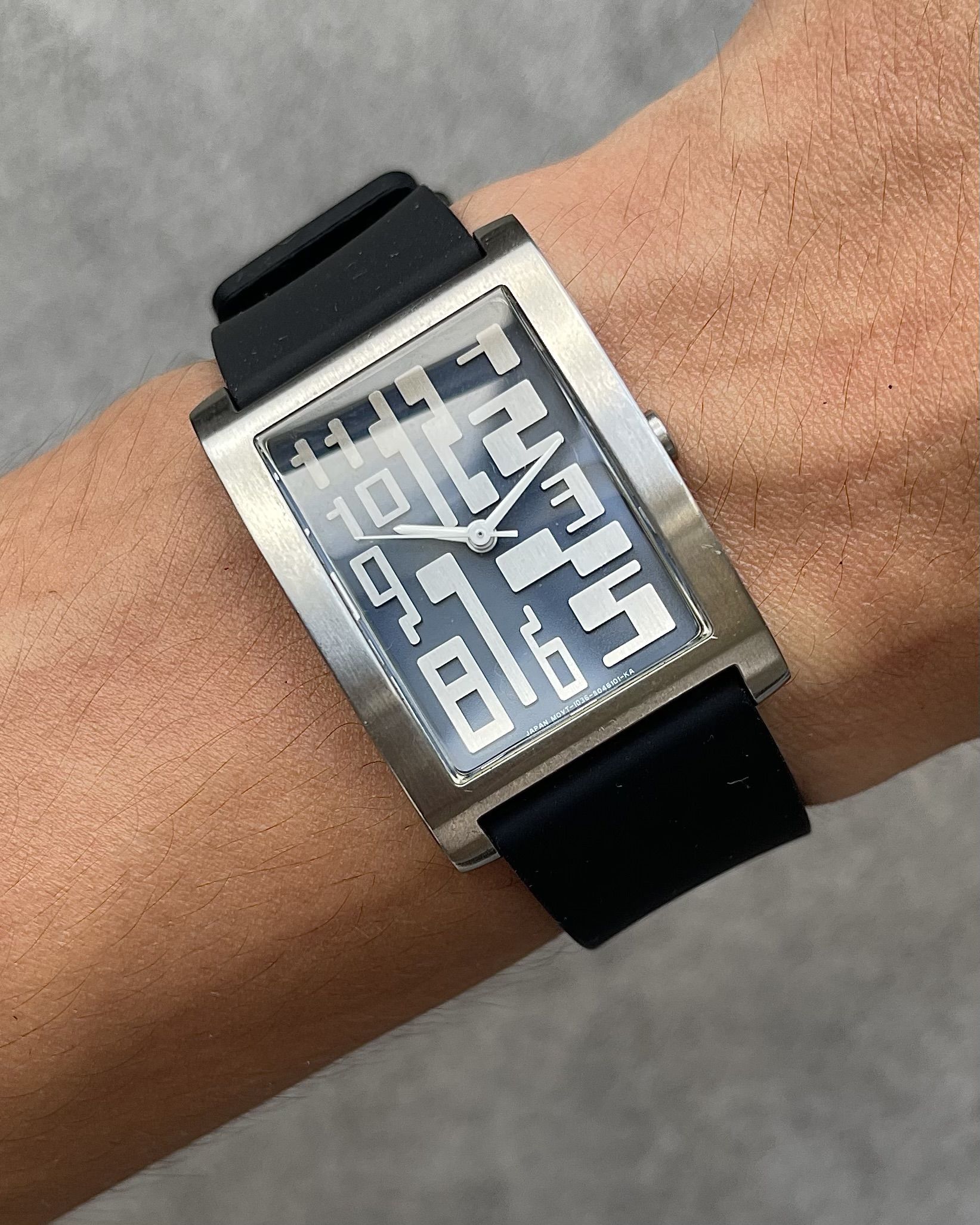 Jean Paul Gaultier 時計 JEAN PAUL GAULTIER MATRIX NUMERAL VINTAGE QUARTZ WATCH