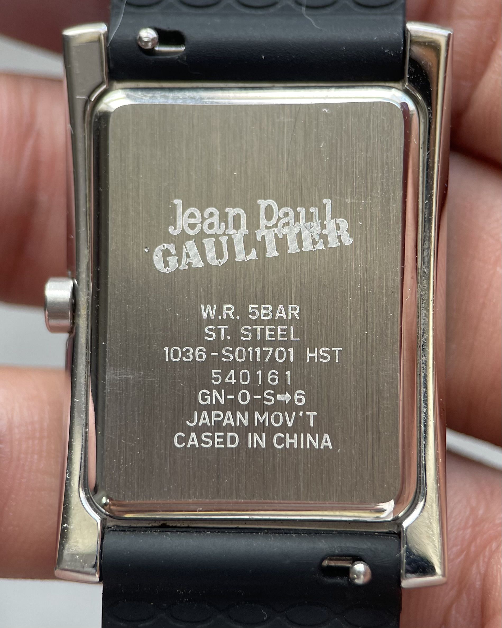 JEAN PAUL GAULTIER　腕時計 JEAN PAUL GAULTIER MATRIX NUMERAL VINTAGE QUARTZ WATCH | Artizen Store