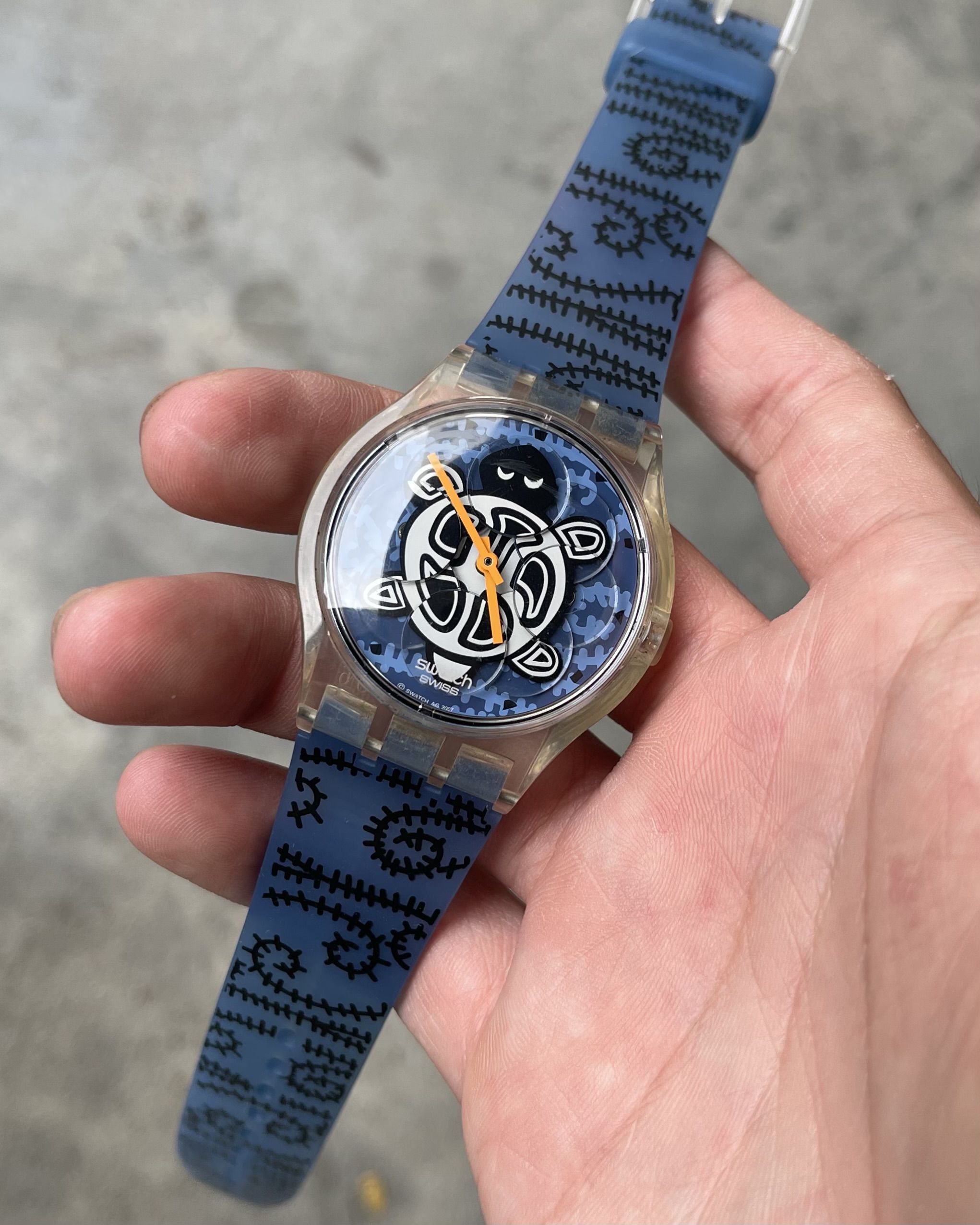 SWATCH SWISS TURTLE TURN VINTAGE QUARTZ WATCH | Artizen Store display picture 1