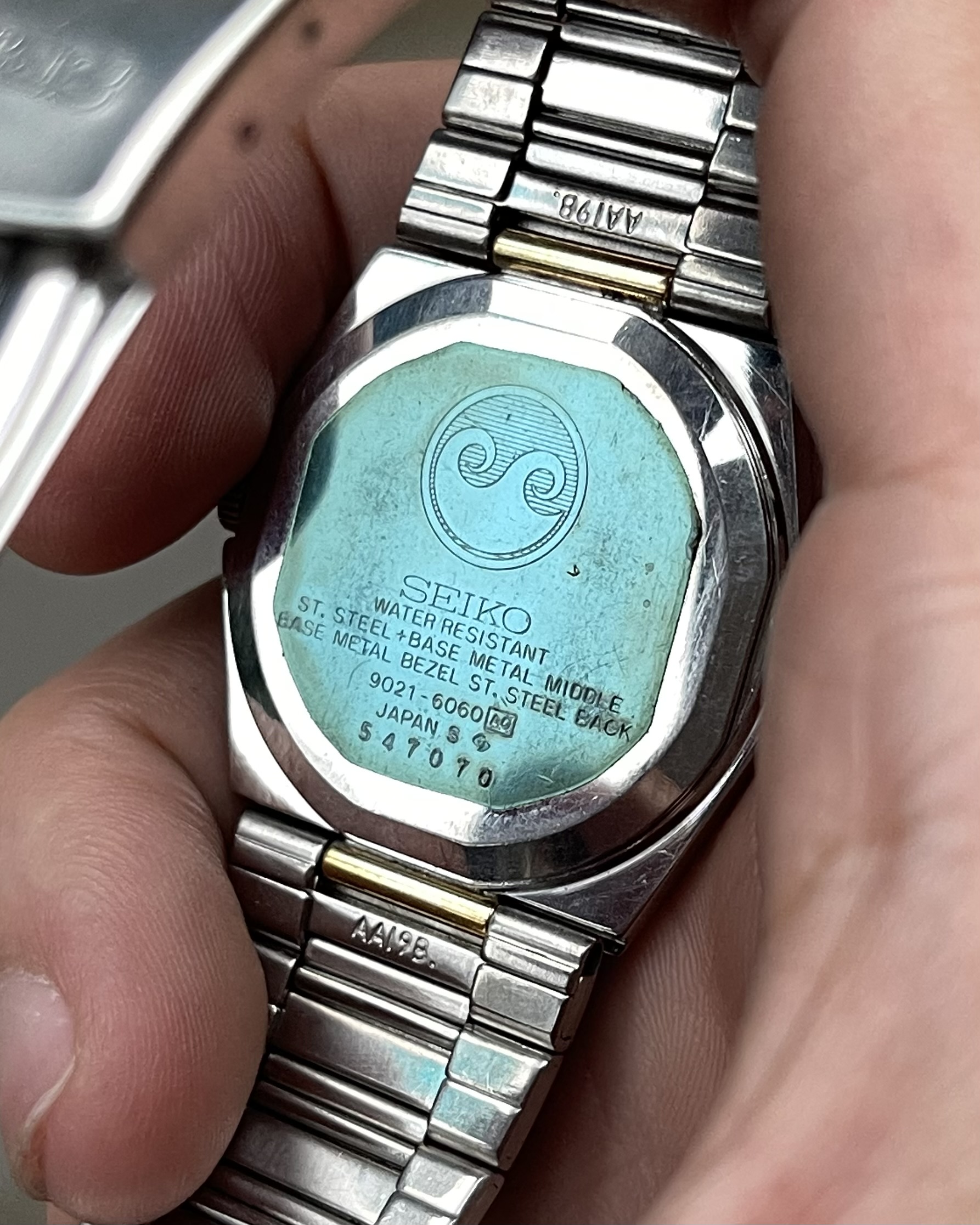 時計 SEIKO CHRONOS QUARTZ 9021-6040 SUWA 476348191_1199264788868399_544